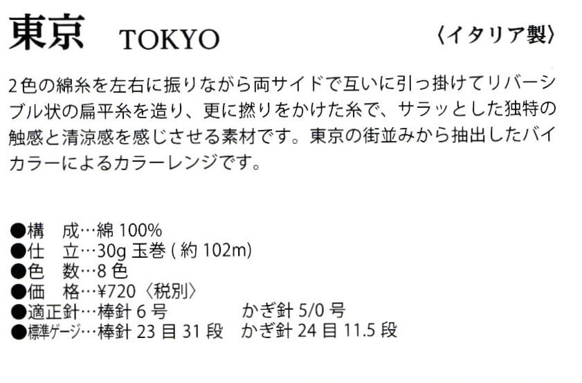 リッチモア「東京」